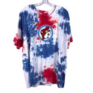Buc-ee's 3XL T-Shirt Lets Get It Poppin's Tie Dye